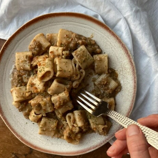 MUSHROOM ‘SAUSAGE’ RAGU